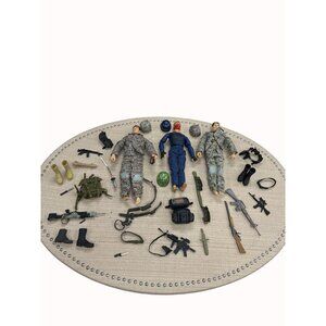 GI Joe 1996 Vintage Collection Lot of 34 very good condition pieces SKU 4655